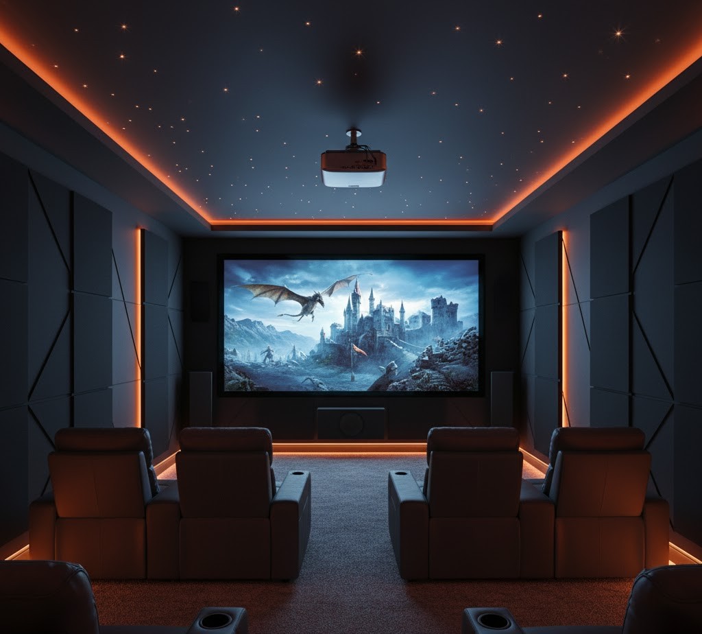 Serwis projektora do kina domowego 4K